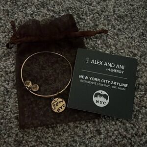 Alex and Ani NYC skyline bracelet